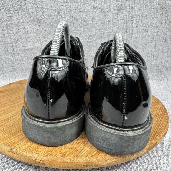 Bates Dress Shoes Men\'s 11 D Patent Leather Vibram Soles